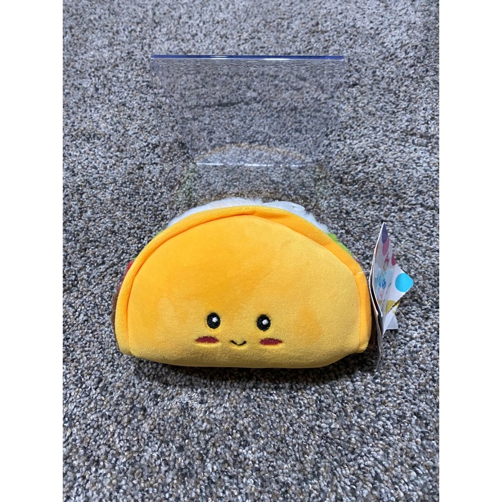 Smoochy Pals Taco Plush Super Soft Squishy Stuffed Animal Food Toy NEW